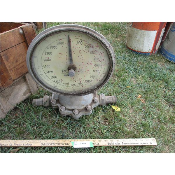 Buffalo Pressure Gauge 12' Face