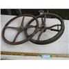 Image 1 : (3) Vintage Steering Wheels