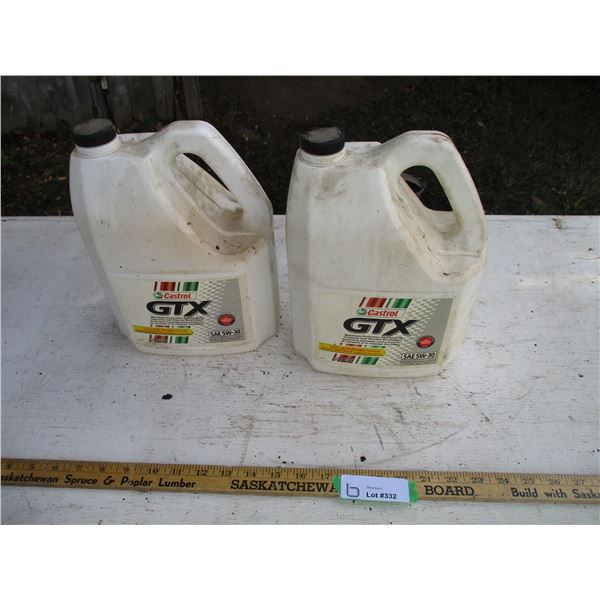 (2) GTX Sae 5W-30 (Sealed)