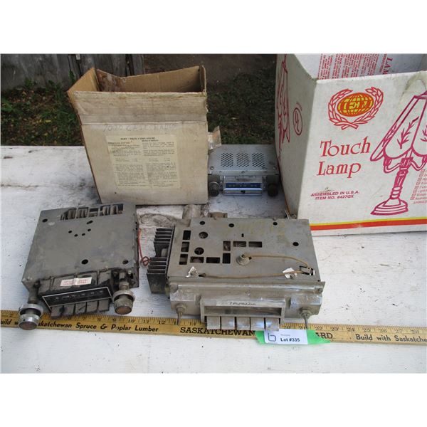 Lot of Car Radios (Sonomatic, Case, Solid State, Etc.)