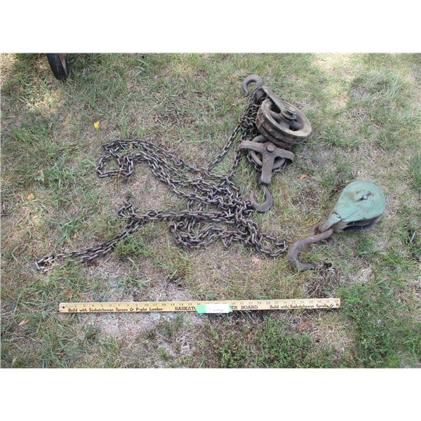 Chain Hoist, Extra Pulley