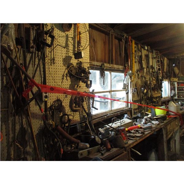 Whole Work Bench with Multi Hand Tools, Misc. Fitting
