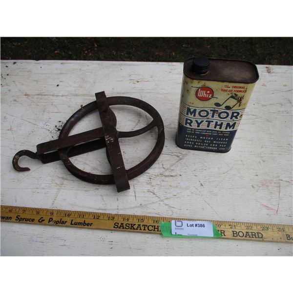 Wiz Tin with Well Pulley