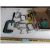 Image 1 : C-Clamps, Scrapers, Utility Knife