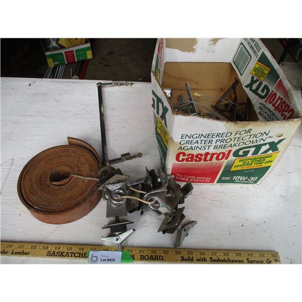 Truck Tie-Downs, Hinges, Hardware, Leather, Misc.