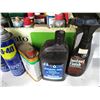 Image 3 : Mixed Lot of Fluids ( Mostly Partials - Cleaner, WD-40, Silicone Spray, Liquid Wrench, Etc.)