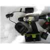 Image 3 : (2) Cordless Drills (Power It! 18V, Genesis 12V)