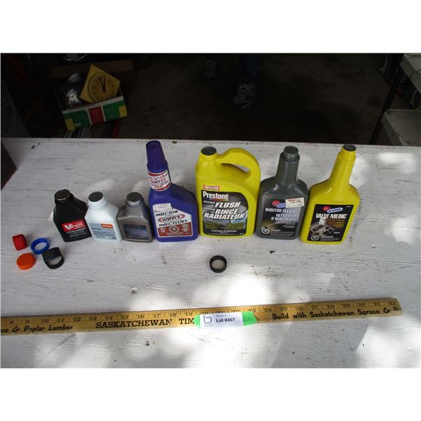 Gunk Injector Cleaner, Super Flush, Misc. Oils (All Sealed)