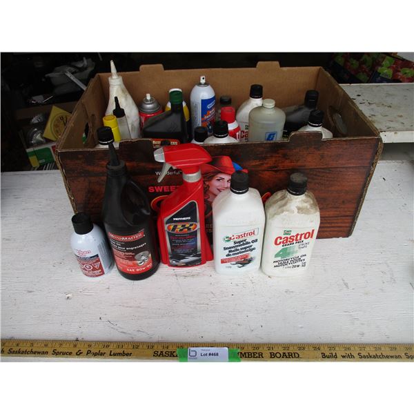 Partial Misc. Oils (Snowmobile Oil, Motorcycle Oil, Starting Fluid, Misc. Oils)