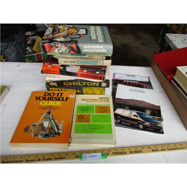 Mixed Lot of Manuals & Catalogues