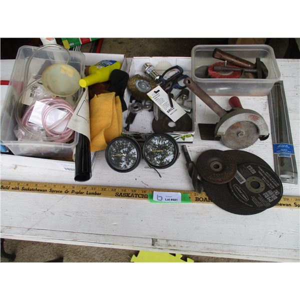 Cutoff Disks, Extension Drill Bits, Chipping Hammer, Misc.