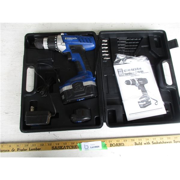 Powerfist 18v Cordless Drill Kit (Complete & Working)