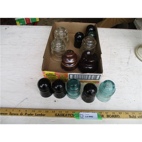 Mixed Lot of Insulators