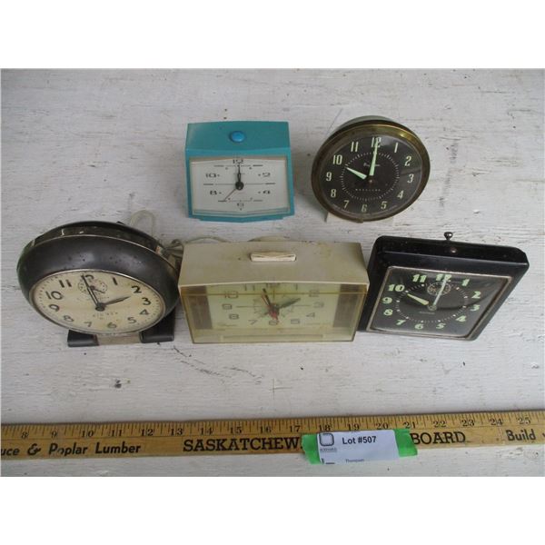 (5) Alarm Clocks