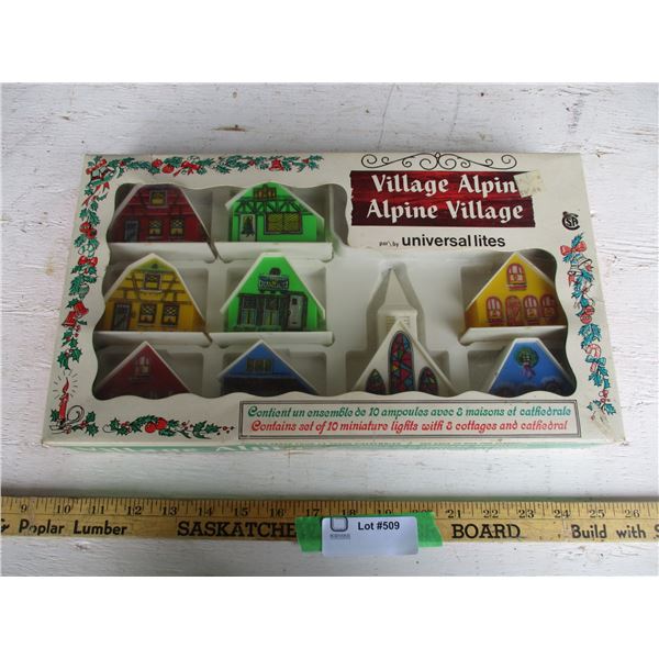 Vintage Alpine Village (Sealed)