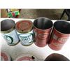 Image 3 : (8) Empty Oil Tins