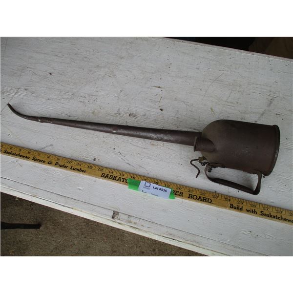 Canada Pacific Railroad Oiler (27" Tall - Missing Cap)