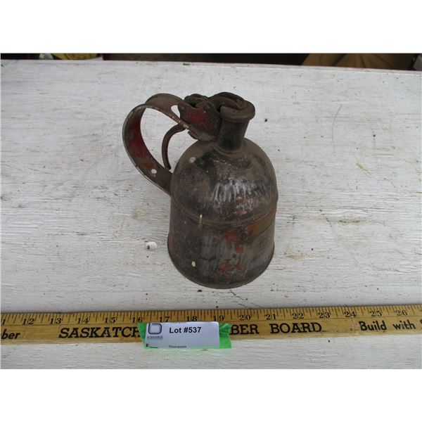 1917 Just Rite Oiler (Has Copper Plate)