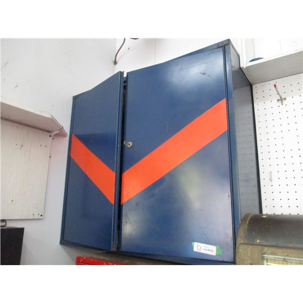 Display Cabinet (32 x 29" Tall) with Contents (Has Key)