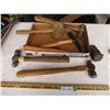 Image 1 : Mixed Lot of Hammers, Hammer Heads, Handles