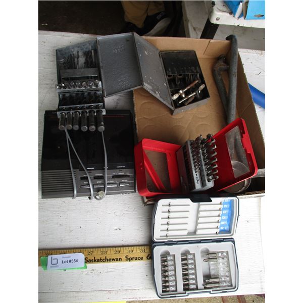 Drill Bits, Bar, Misc.