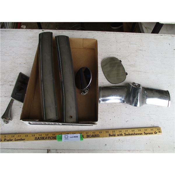 Vintage Mirrors, Emblem, Misc.