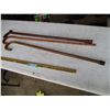 Image 1 : (3) Walking Canes