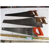 Image 1 : (3) Handsaws