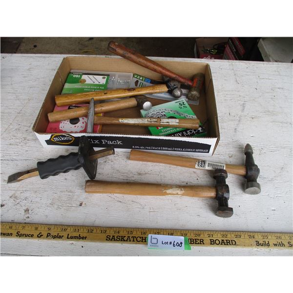 Hammers, Galvanized Strapping, Screws