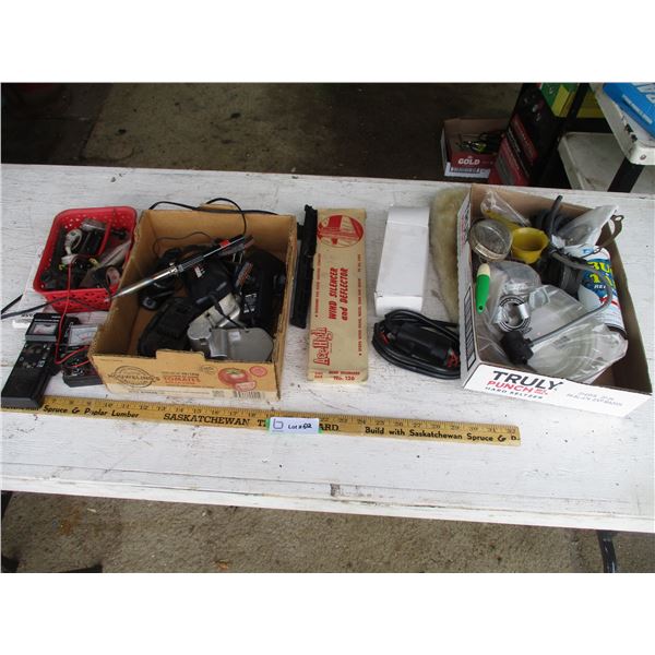 Batteries, Testers, Bug Tar, Misc.