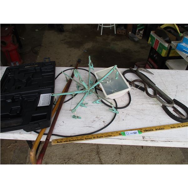 Agro Parts Belt, Meat Hooks, Light, Misc.