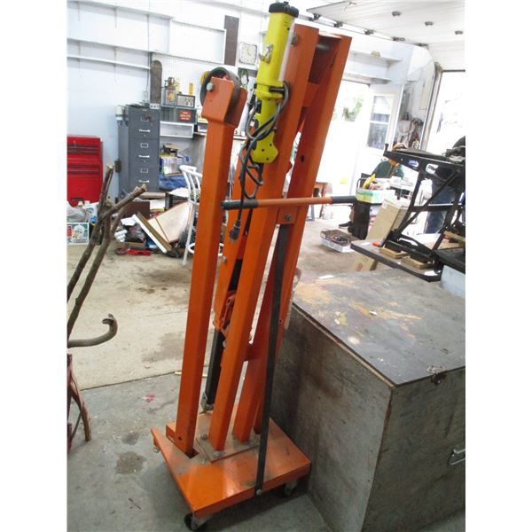 Shop Crane with Control (1 Ton Arm, 3 Ton Ram)