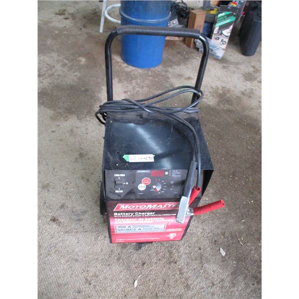 Moto Master 150 Amp Battery Charger with Engine Starter