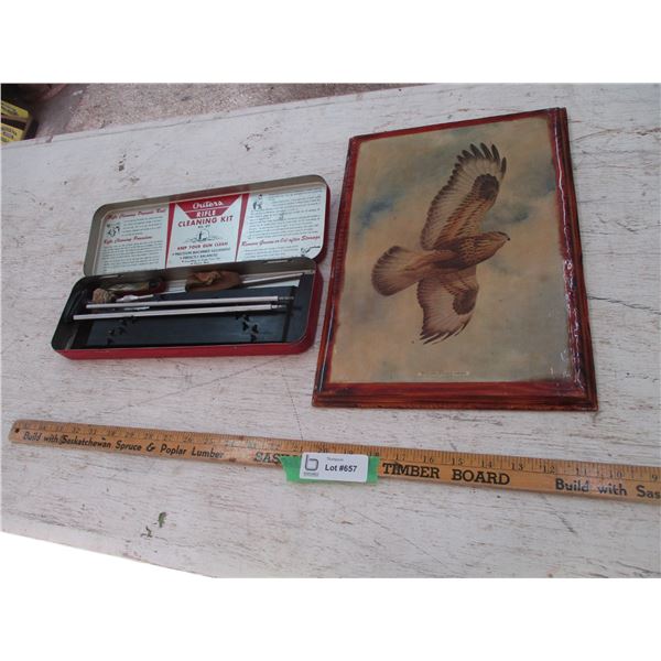 Outers Rifle Gun Cleaning Kit, Picture (10 x 14")