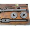 Image 4 : Tap & Die Set with Wooden Case (Not Complete)