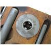 Image 5 : Tap & Die Set with Wooden Case (Not Complete)