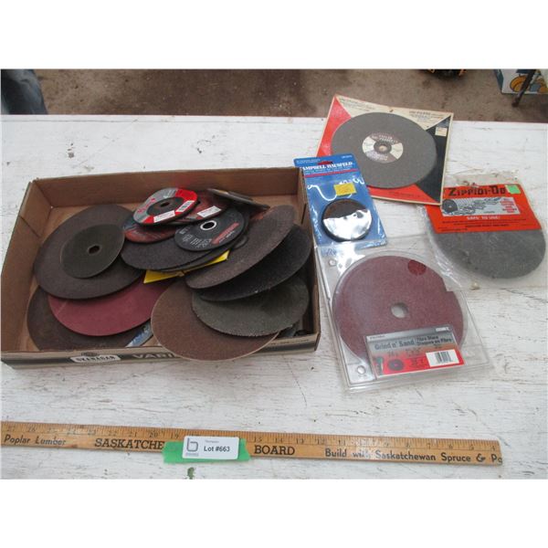 Mixed Lot of Cutting Disks