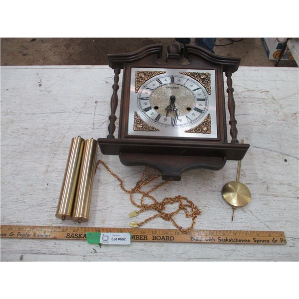 Citizens Wall Clock (Missing Key)