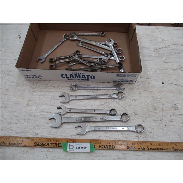 Mixed Lot of Wrenches