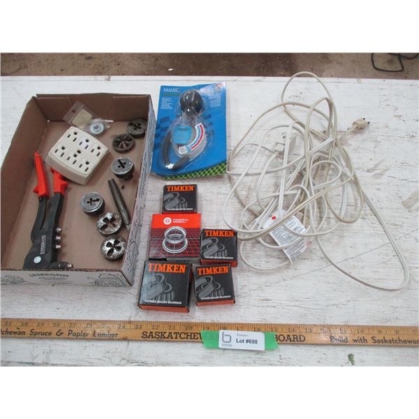 Pop Riveter, Coolant Tester, Electrical Cords, Misc.