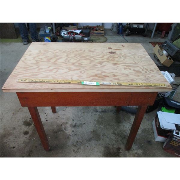 Small Wooden Table (36 x 24 x 30")