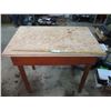 Image 1 : Small Wooden Table (36 x 24 x 30")