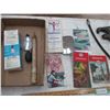 Image 4 : Road Maps, Anti-Freeze Tester, Vintage 14" Pipe Wrench, Misc.
