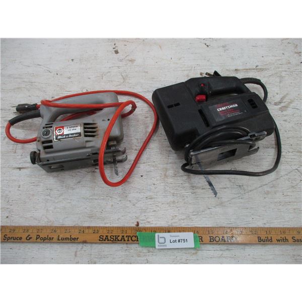 Craftsman Jig Saw, Black & Decker Jig Saw