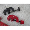 Image 2 : (2) Pipe Wrenches, (3) Pipe Cutters