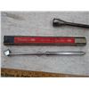 Image 3 : Wheel Wrench, Vintage Shrader Tire Gauge (In Box)