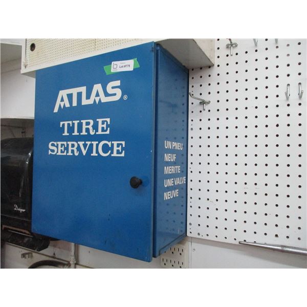 Atlas Tire Service Cabinet (16 x 19.5"), Small Cabinet