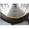 Image 3 : Ships Wheel Barometer, Thermometer, Brass Fly