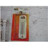 Image 2 : (2) Vintage Clocks, The Pioneer Advertising Thermometer