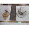 Image 1 : Wellington Knife Board, Blue Jay Key Holder, Cowboy Hat